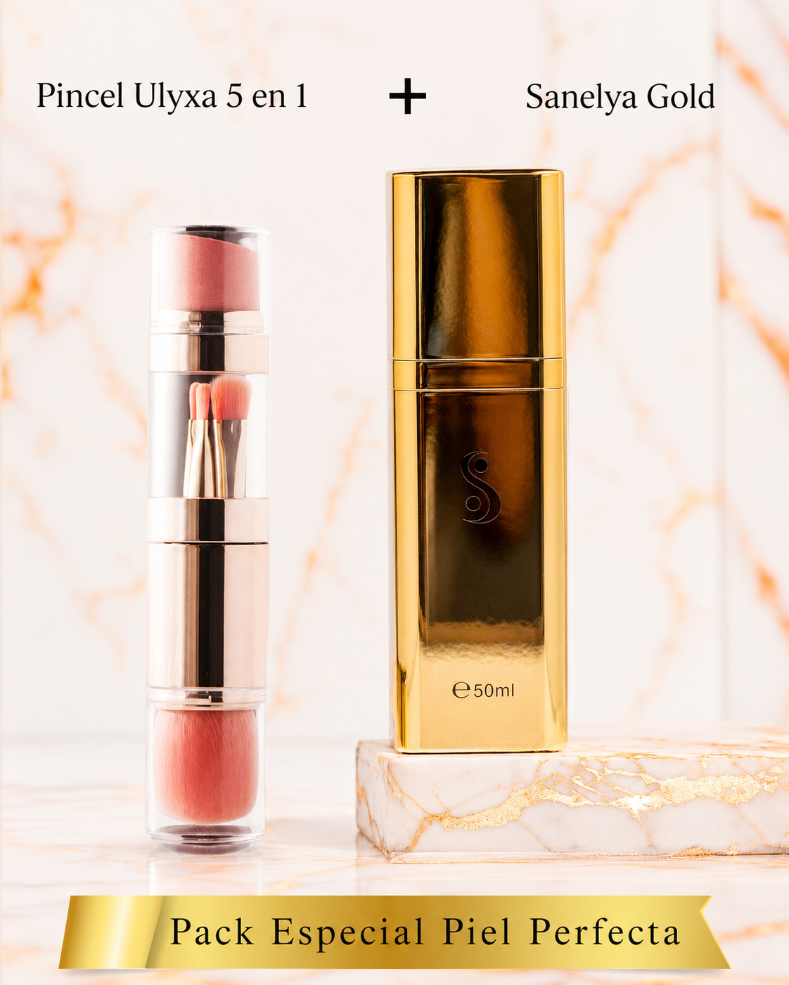 Pack Spécial Skin perfect | Sanelya Gold + UlyxaBrush | - ULYXA