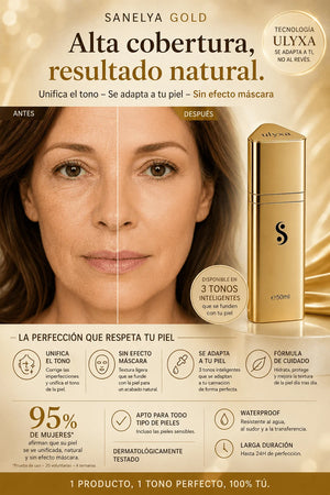 Sanelya® Gold | Formato grande | CC Crema extracubriente