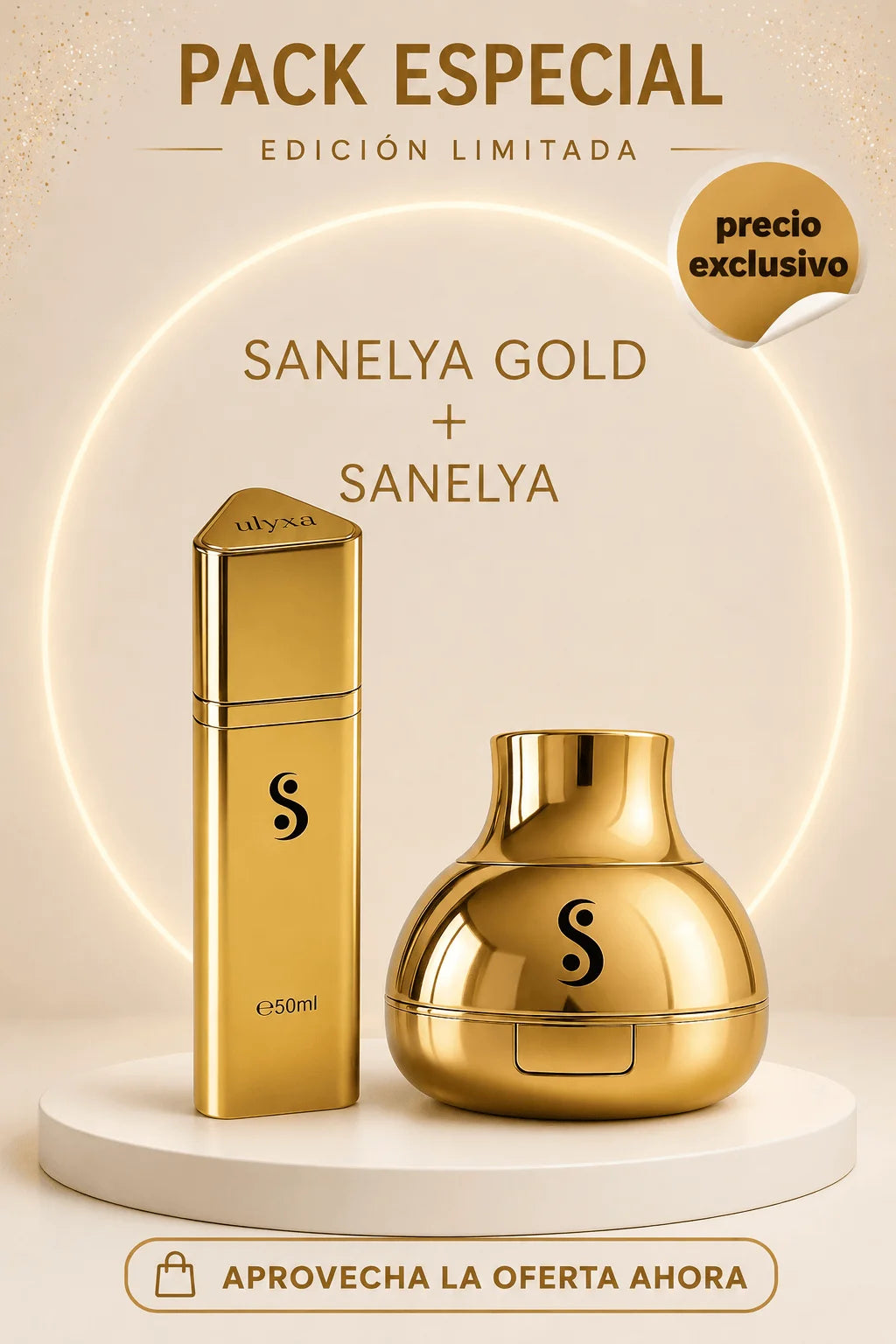 Sanelya® Gold | Formato grande | CC Crema extracubriente