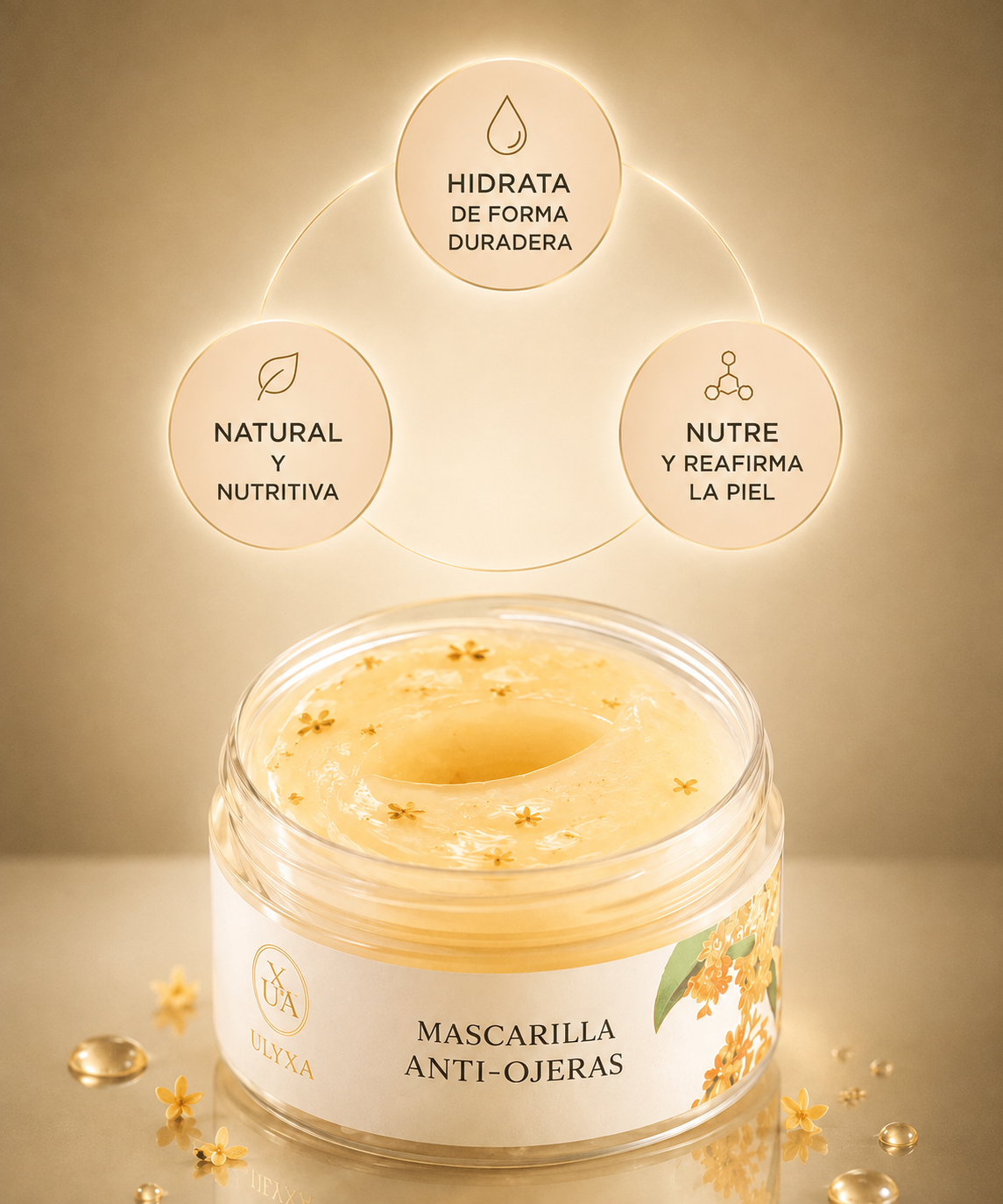 Mascarilla antiojeras y antiarrugas