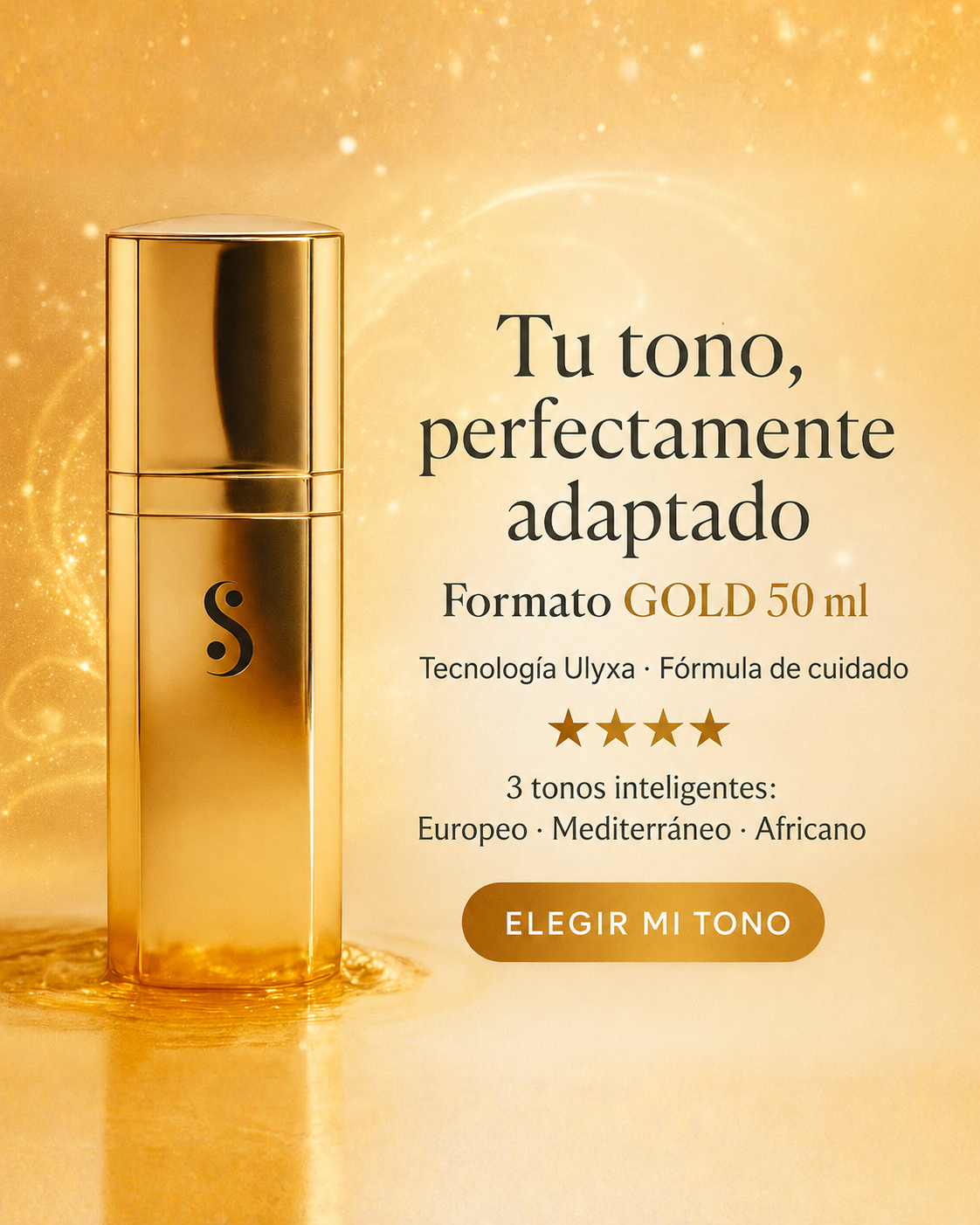 Sanelya® Gold | Formato grande | CC Crema extracubriente