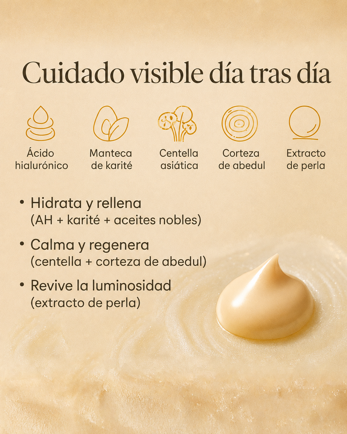 Sanelya® Gold | Formato grande | CC Crema extracubriente